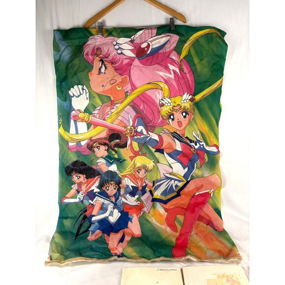 Vintage Lot of 5 Sailor Moon FAN BOOK Playing Cards Flag Japan 1st EDITION 1990s - Picture 2 of 16